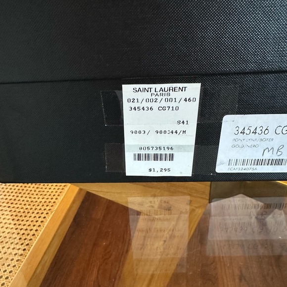 Saint Laurent Paris Leopard Toe Boot - Picture 3 of 7